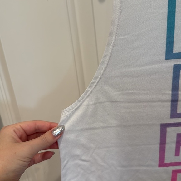 The Nike Tee Athletic Cut Tank Top - Picture 3 of 7